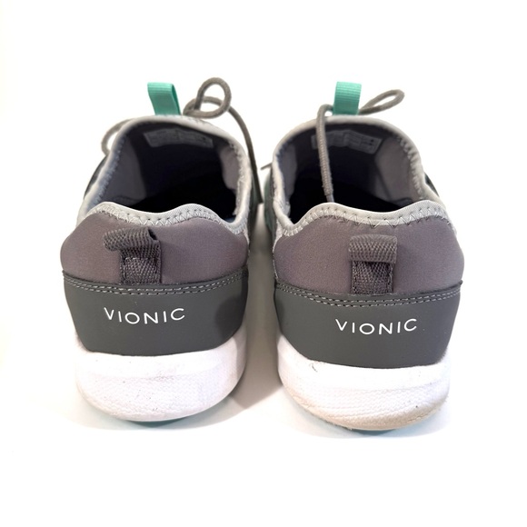 Vionic Adore Women's Gray Active Walking Sneakers Comfort Support Shoes - Picture 3 of 15